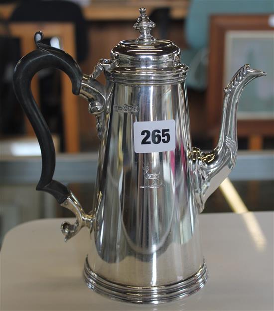 Silver coffee pot